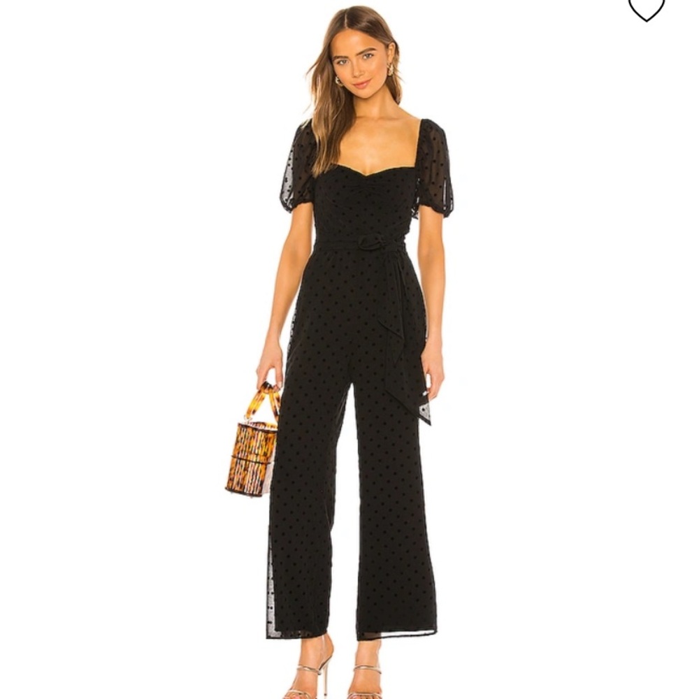 Privacy Please Eloise Jumpsuit in Black